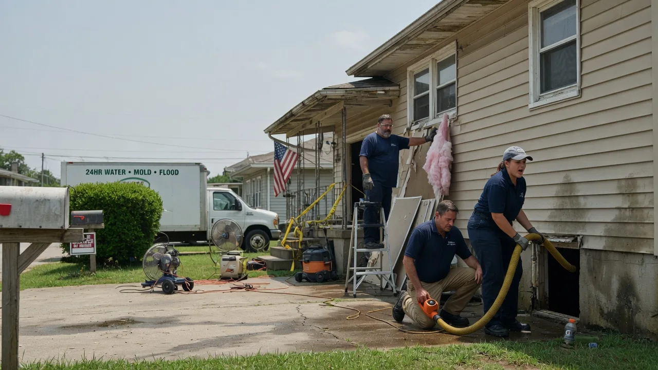 Water Damage Repair in Collyer, KS near me